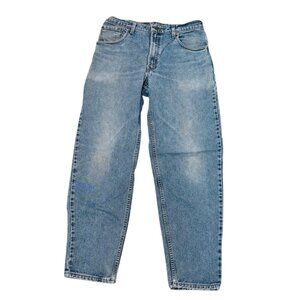 Vintage Levis 560 Mens Light Wash 90s Jeans W34 L32 Tapered Loose Fit USA Retro